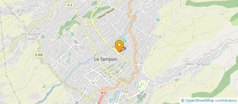 localisation de l'entreprise MADAME ANNABELLE LEMBERT  LE TAMPON