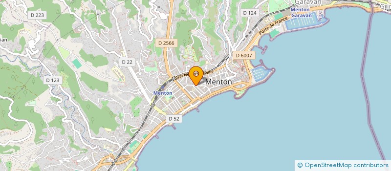 localisation de l'entreprise MADAME ANNABELLE LEPAND à MENTON