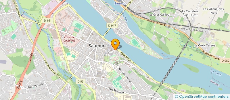 localisation de l'entreprise MADAME ANNABELLE MALHERE  SAUMUR