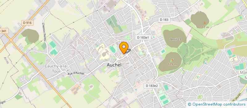 localisation de l'entreprise MADAME ANNABELLE MIGNOT  AUCHEL