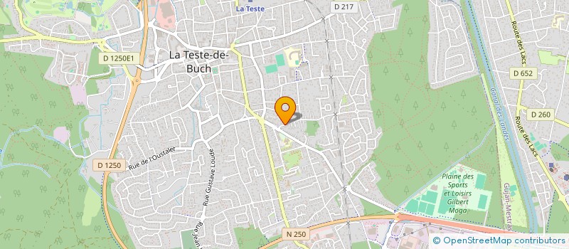 localisation de l'entreprise MADAME ANNABELLE MOULIETS  LA TESTE-DE-BUCH