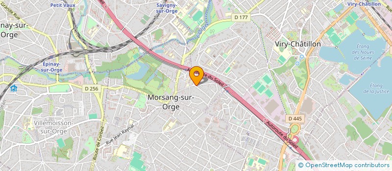 localisation de l'entreprise MADAME ANNABELLE NOIROT  MORSANG-SUR-ORGE