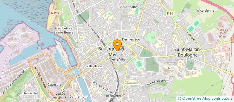 localisation de l'entreprise MADAME ANNABELLE OBRY à BOULOGNE-SUR-MER