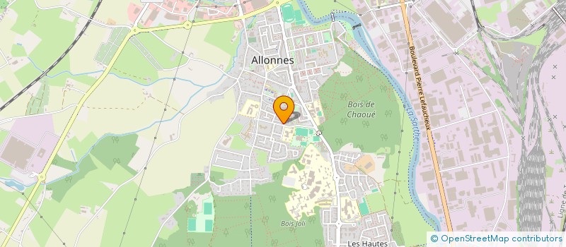 localisation de l'entreprise MADAME ANNABELLE ONTUCA  ALLONNES