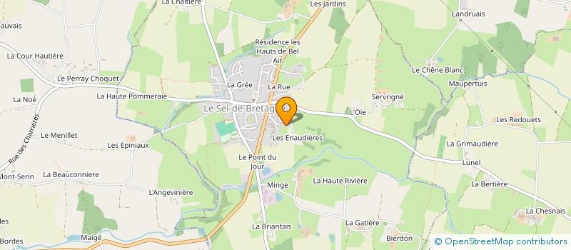 localisation de l'entreprise MADAME ANNABELLE PARIS  LE SEL-DE-BRETAGNE