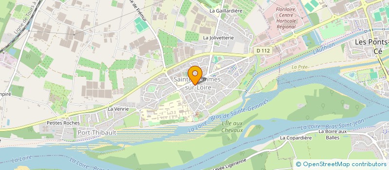 localisation de l'entreprise MADAME ANNABELLE PIGEARD  SAINTE-GEMMES-SUR-LOIRE