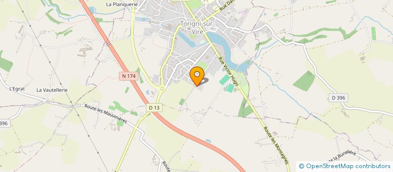 localisation de l'entreprise MADAME ANNABELLE POIRIER  TORIGNY-LES-VILLES