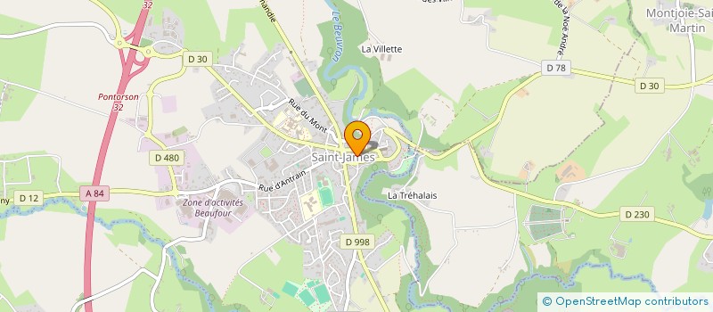 localisation de l'entreprise MADAME ANNABELLE QUENEA  SAINT-JAMES