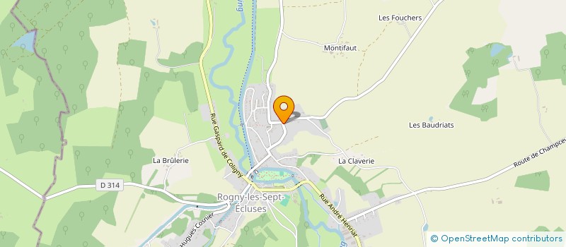 localisation de l'entreprise MADAME ANNABELLE QUIBEL  ROGNY-LES-SEPT-ECLUSES