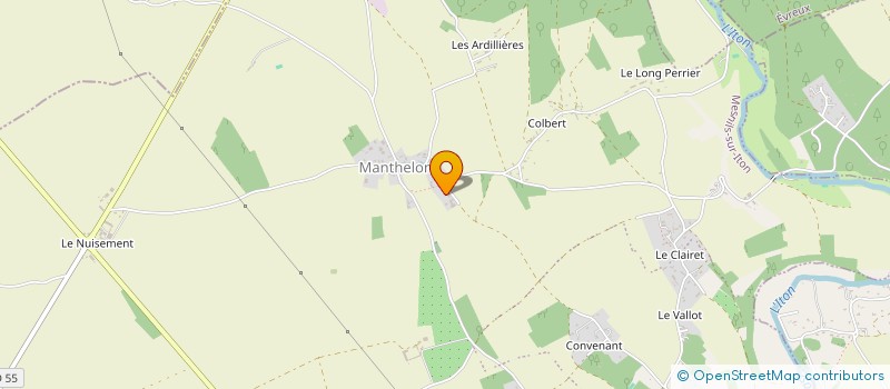 localisation de l'entreprise MADAME ANNABELLE RIBAULT à MESNILS-SUR-ITON