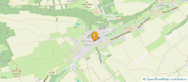 localisation de l'entreprise MADAME ANNABELLE RIZZO  NIELLES-LES-BLEQUIN