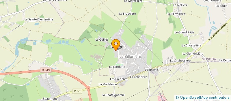 localisation de l'entreprise MADAME ANNABELLE RUIZ  SAINTE-FOY