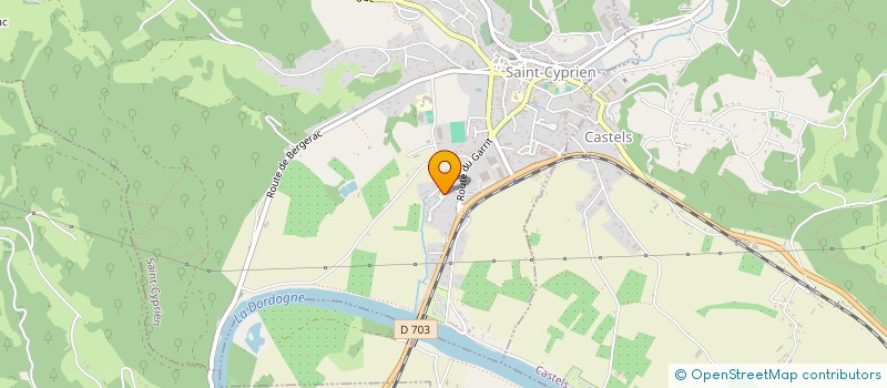 localisation de l'entreprise MADAME ANNABELLE SAVI à SAINT-CYPRIEN