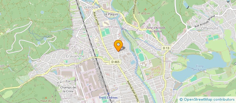 localisation de l'entreprise MADAME ANNABELLE SERROURA  BELFORT