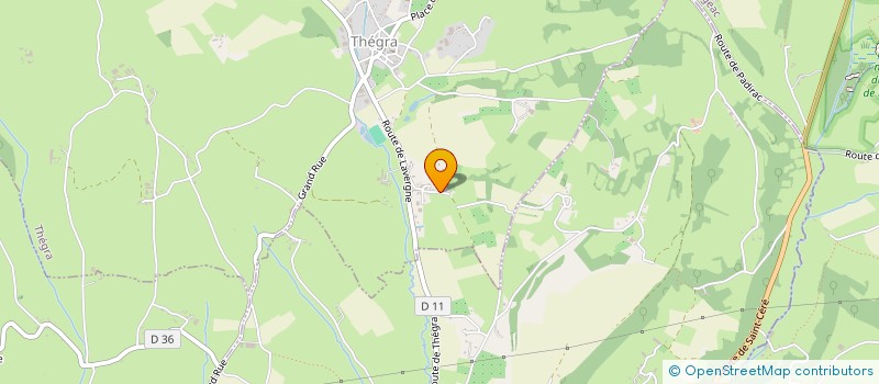 localisation de l'entreprise MADAME ANNABELLE TARRAGNAT  THEGRA