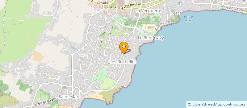 localisation de l'entreprise MADAME ANNABELLE THEBAUD à SAINT-NAZAIRE