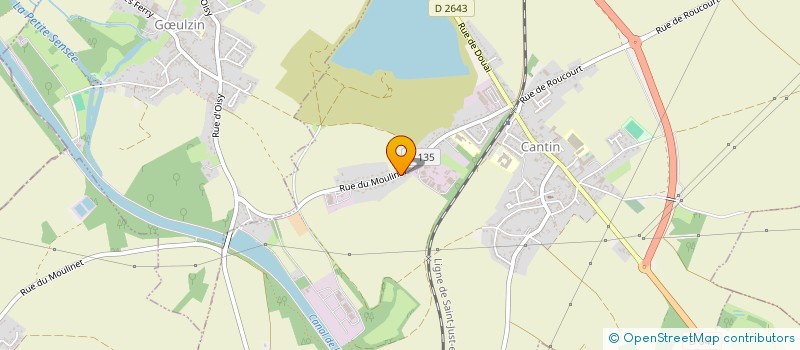 localisation de l'entreprise MADAME ANNABELLE THIVET  CANTIN