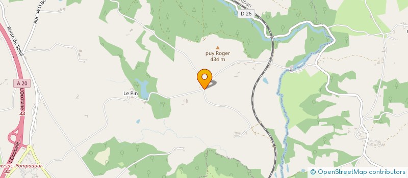 localisation de l'entreprise MADAME ANNABELLE VALBOUSQUET  MASSERET