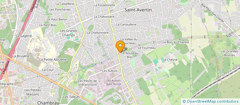 localisation de l'entreprise MADAME ANNABELLE VALLEE  JOUE-LES-TOURS