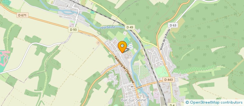 localisation de l'entreprise MADAME ANNABELLE VIARD  BAR-SUR-SEINE