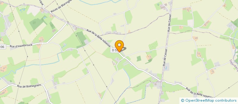 localisation de l'entreprise MADAME ANNABELLE VIDAL  BLARINGHEM