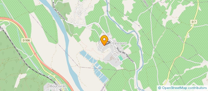 localisation de l'entreprise MADAME ANNABELLE WAKENHUT  CRUVIERS-LASCOURS