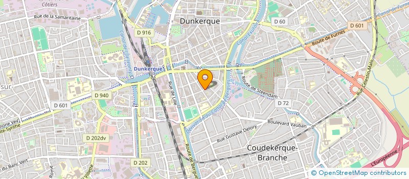 localisation de l'entreprise MADAME ANNABELLE WINNEN à DUNKERQUE