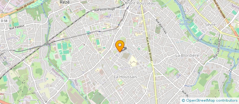 localisation de l'entreprise MADAME ANNAEL YOUSSOUF ALI à REZE