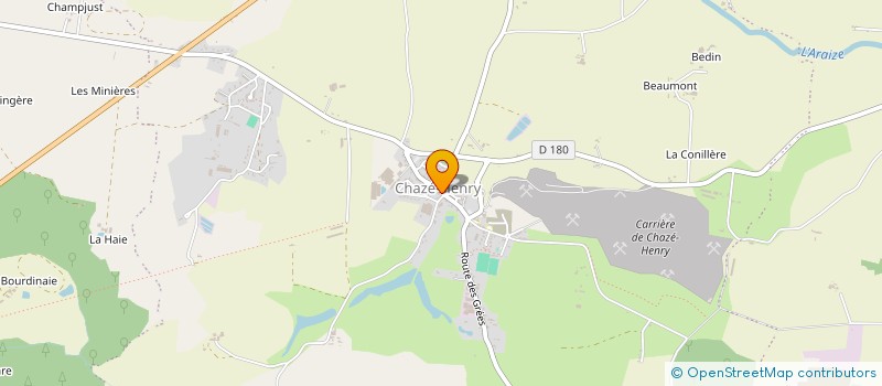 localisation de l'entreprise MADAME ANNAELLE AUDRAIN  OMBREE D'ANJOU