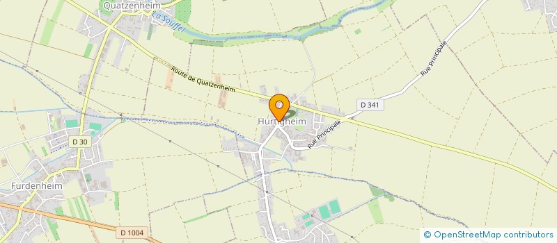 localisation de l'entreprise MADAME ANNAELLE BAECHTEL  HURTIGHEIM