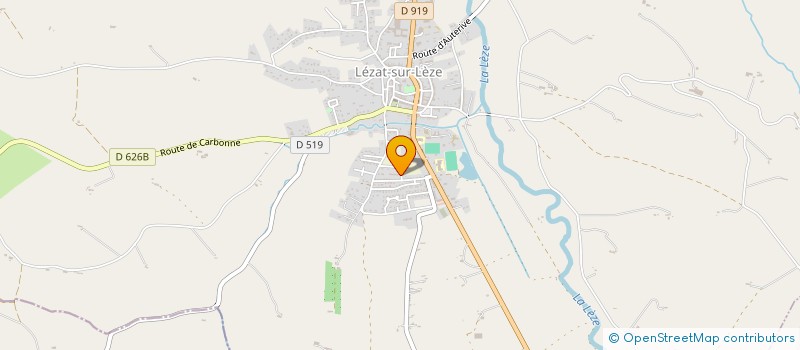 localisation de l'entreprise MADAME ANNAELLE DEMARCQ BARBAZAN à LEZAT-SUR-LEZE