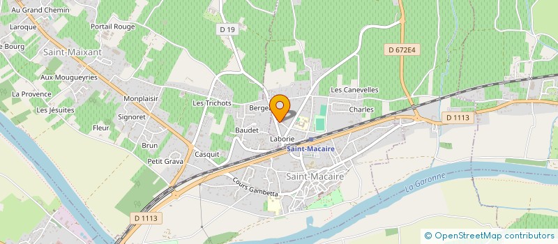 localisation de l'entreprise MADAME ANNAELLE DENIS  LE PIAN-SUR-GARONNE