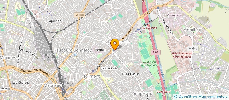 localisation de l'entreprise MADAME ANNAELLE DUFRENNE à TOULOUSE