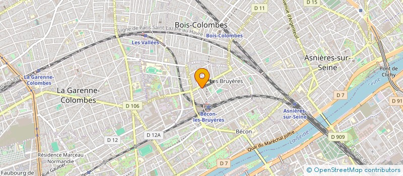 localisation de l'entreprise MADAME ANNAELLE KOCH  ASNIERES-SUR-SEINE