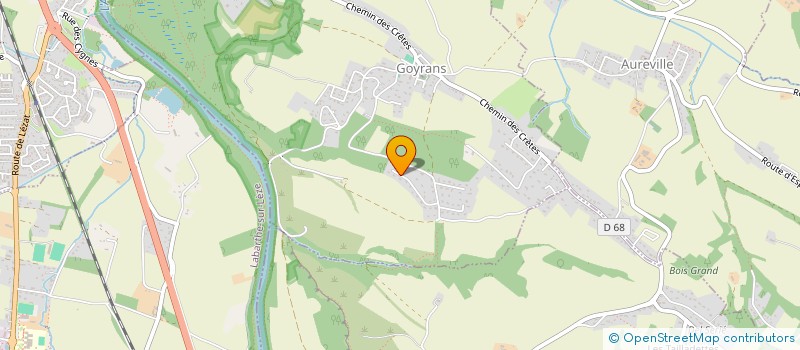 localisation de l'entreprise MADAME ANNAELLE MARIA  MIREMONT