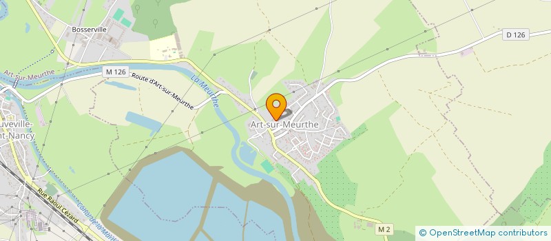 localisation de l'entreprise MADAME ANNAELLE RAYBOIS à ART-SUR-MEURTHE