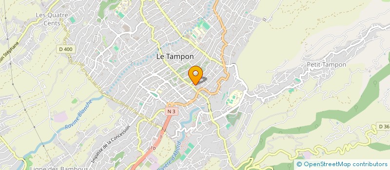 localisation de l'entreprise MADAME ANNAELLE SERY à LE TAMPON