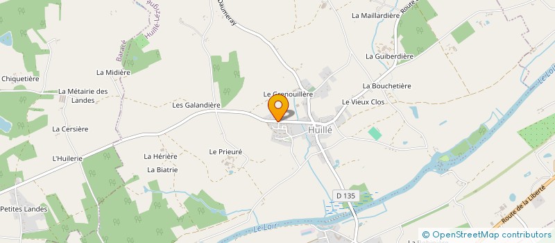 localisation de l'entreprise MADAME ANNAICK DAVID à HUILLE-LEZIGNE