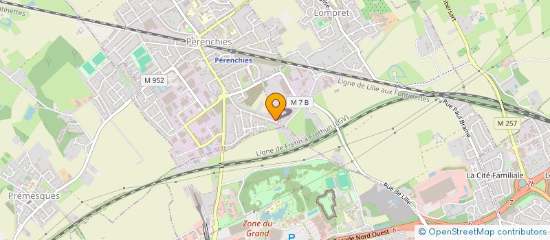 localisation de l'entreprise MADAME ANNAICK LAMBIN  LILLE