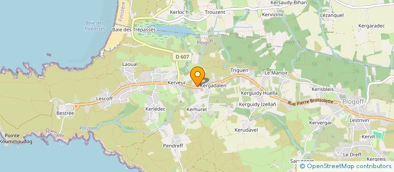 localisation de l'entreprise MADAME ANNAICK LE CLECH  PRIMELIN