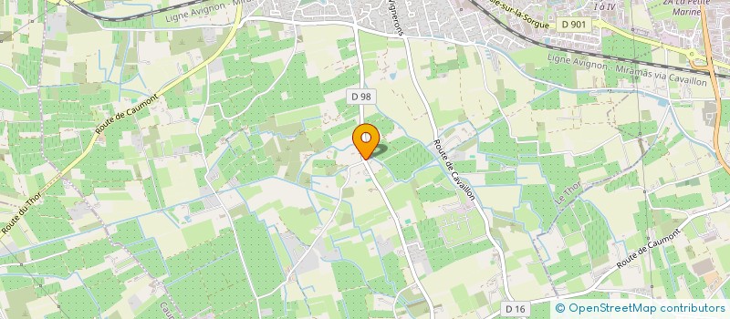 localisation de l'entreprise MADAME ANNAIG BLOUIN  LE THOR