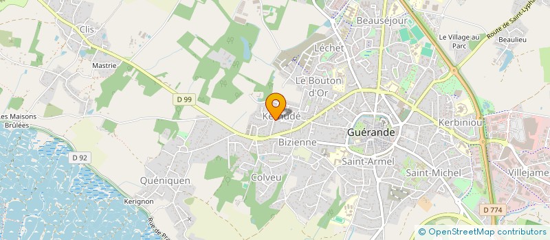 localisation de l'entreprise MADAME ANNAIG GUIVEL à GUERANDE