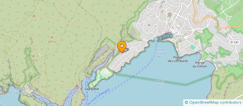 localisation de l'entreprise MADAME ANNAIK CAROFF  CASSIS