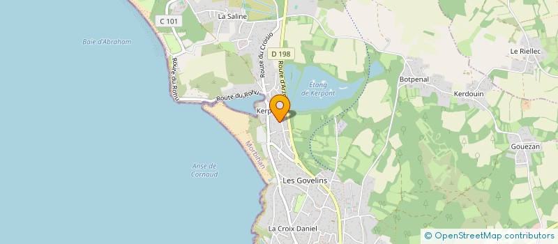 localisation de l'entreprise MADAME ANNAIK GILLES  SAINT-GILDAS-DE-RHUYS