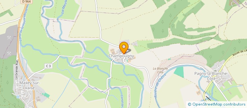 localisation de l'entreprise MADAME ANNALISA BERNARDI  CHAMPOUGNY