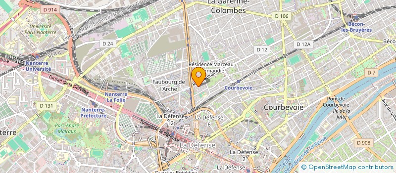 localisation de l'entreprise MADAME ANNALISA PIROI à COURBEVOIE