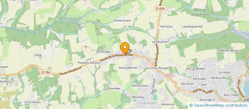 localisation de l'entreprise MADAME ANNALIZA EDWARDS  PLOGOFF