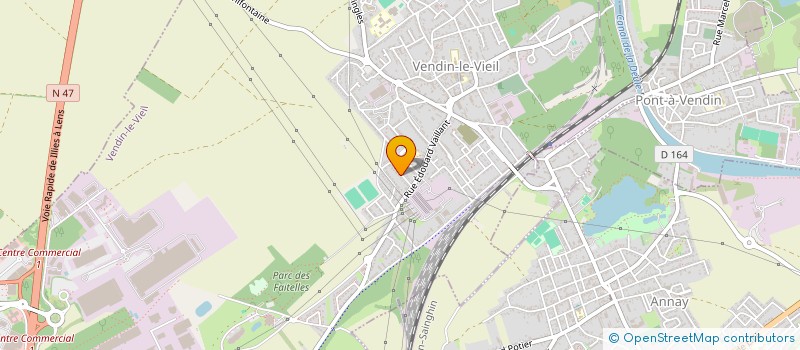 localisation de l'entreprise MADAME ANNALYN DESCUTIDO  VENDIN-LE-VIEIL