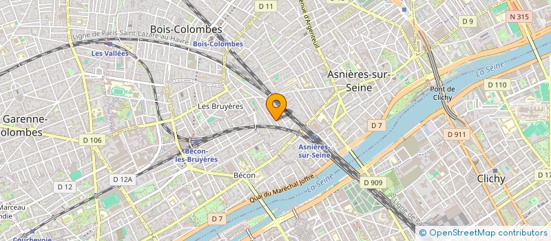 localisation de l'entreprise MADAME ANNALYN QUIZON à ASNIERES-SUR-SEINE