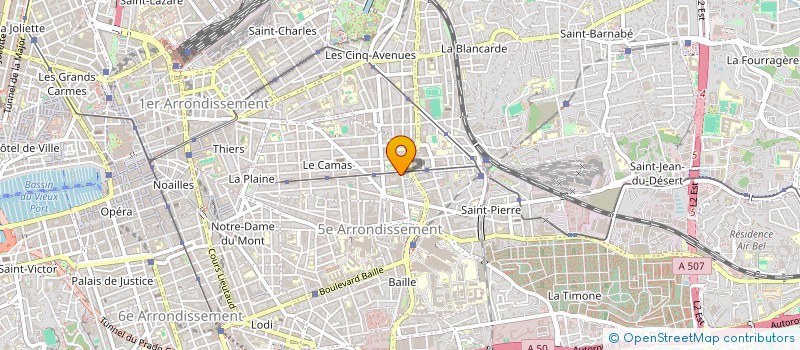 localisation de l'entreprise MADAME ANNAMARIA CHIRA SANTINI à MARSEILLE